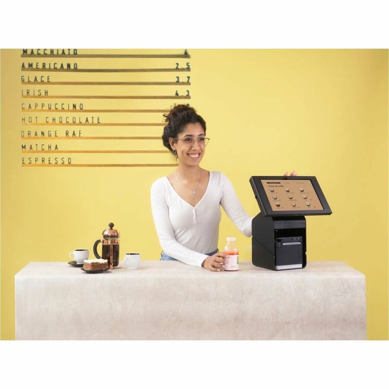 IPAD AIR M2 & M3 13IN, APEX ENCLOSURE TABLET PRINTER KIOSK - BLACK - Thumbnail 4
