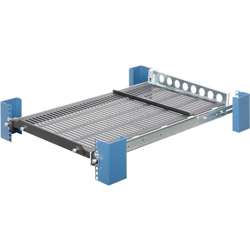 Rack Solutions 1U 115 Sliding Equipment Shelf 22in (D) with Cable Management Arm - Thumbnail 1