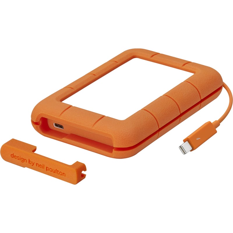 LaCie Rugged SECURE STFR2000403 2 TB Portable Hard Drive - External - Thumbnail 3