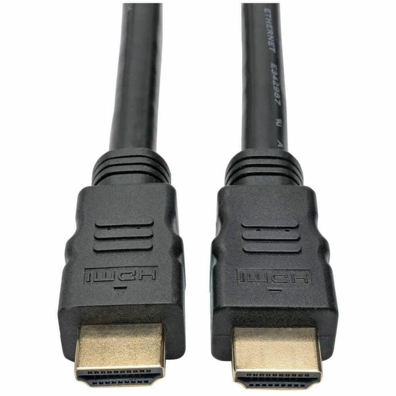 Eaton Tripp Lite Series Active High-Speed HDMI Cable with Built-In Signal Booster (M/M), Black, 65 ft. (19.81 m) - Thumbnail 1