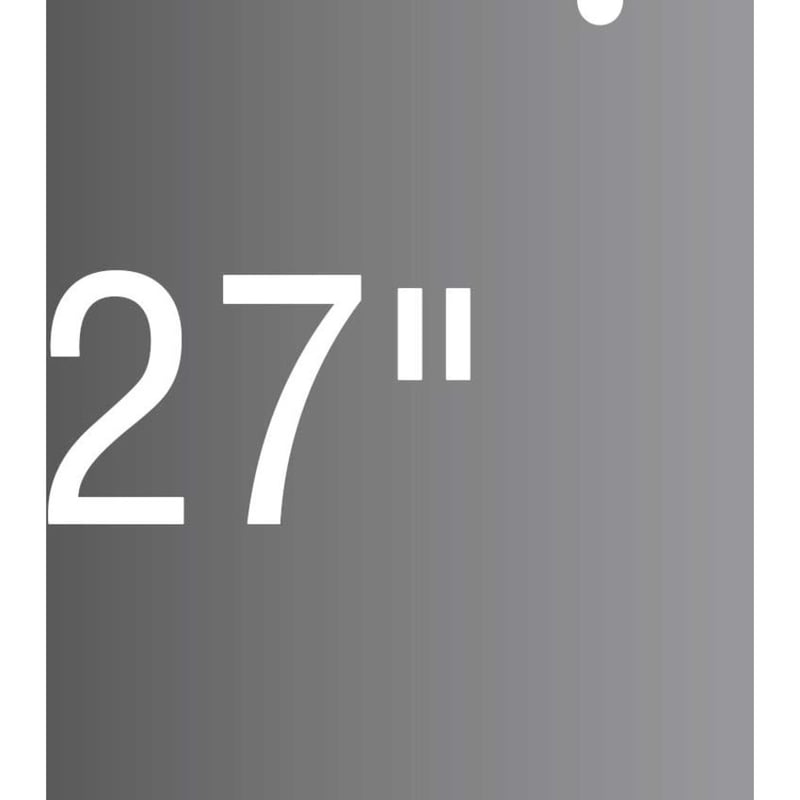 ViewSonic Privacy Filter Screen Protector Black - Thumbnail 2