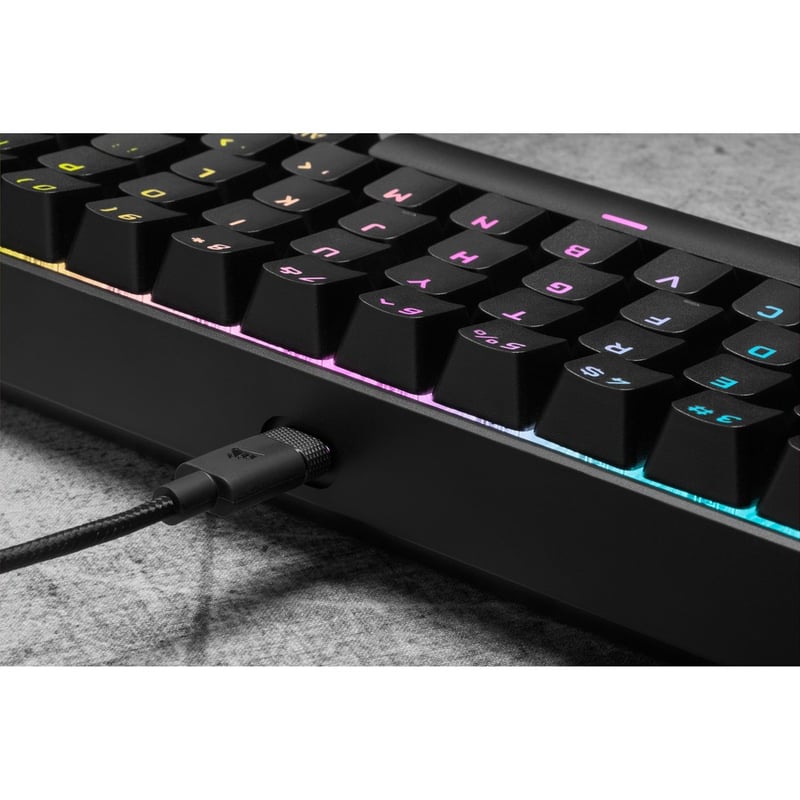 Corsair K65 RGB MINI 60% Mechanical Gaming Keyboard - CHERRY MX SPEED