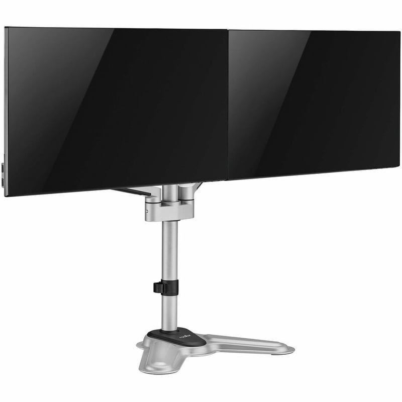 Rocstor Mounting Pole for Monitor, Display - Silver, Black - Thumbnail 4