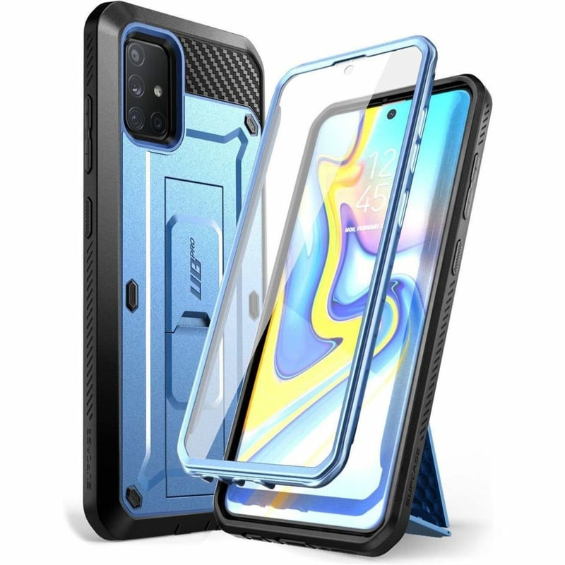 GALAXY A51 5G UNICORN BEETLE PRO RUGGED CASE-METALLIC BLUE