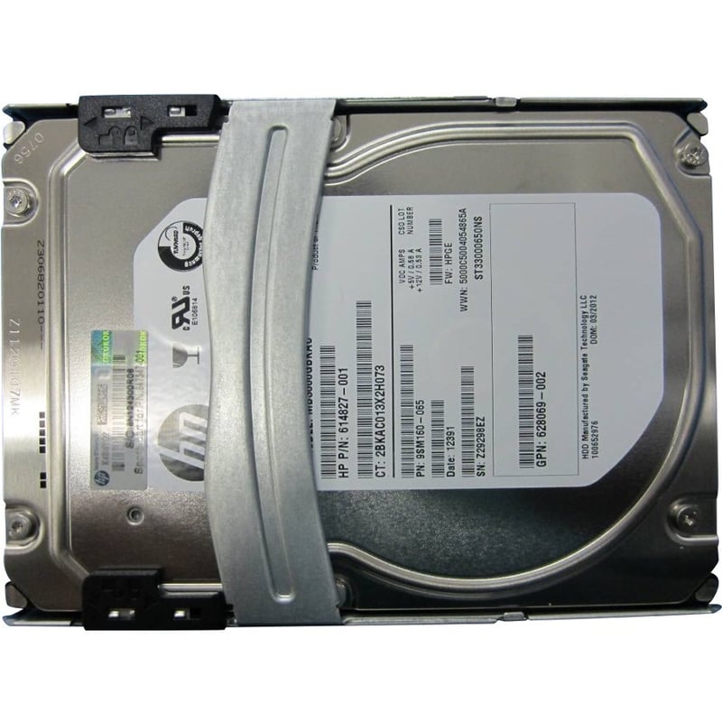 HPE 3 TB Hard Drive - 3.5" Internal - SATA (SATA/600)