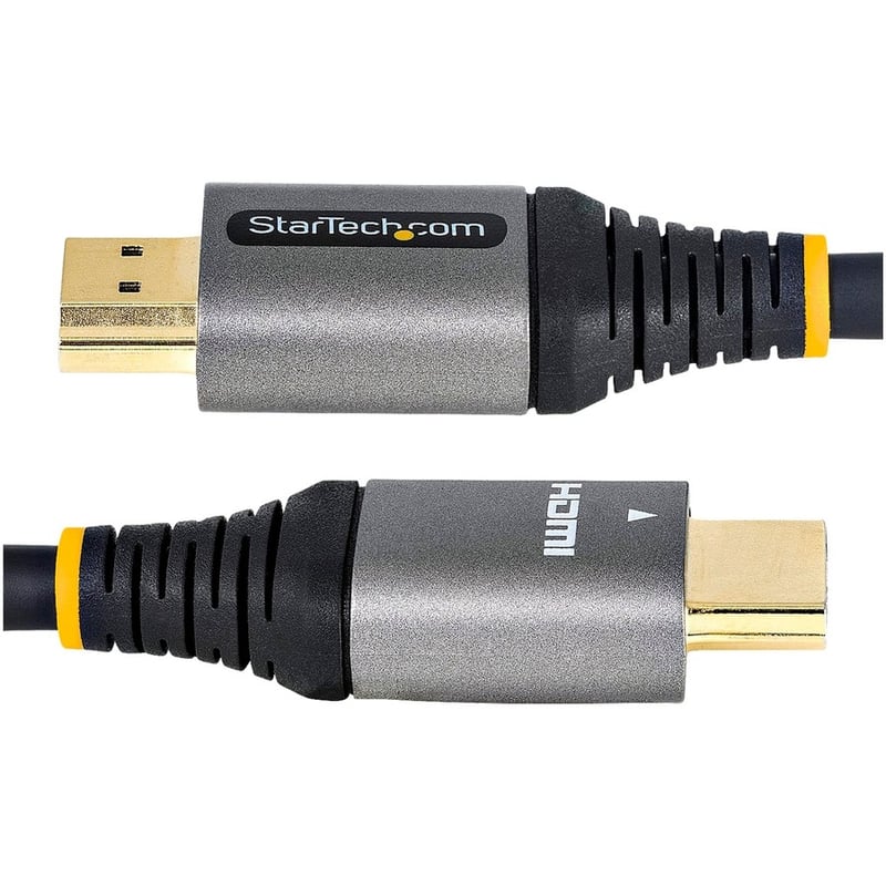 StarTech.com 10ft 3m Premium Certified HDMI 2.0 Cable, High Speed Ultra HD 4K 60Hz HDMI Cable with Ethernet, HDR10, UHD HDMI Monitor Cord - Thumbnail 4