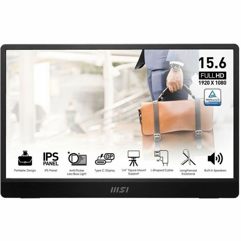 MSI Pro MP161 E2 16" Class Full HD LCD Monitor - 16:9 - Thumbnail 1