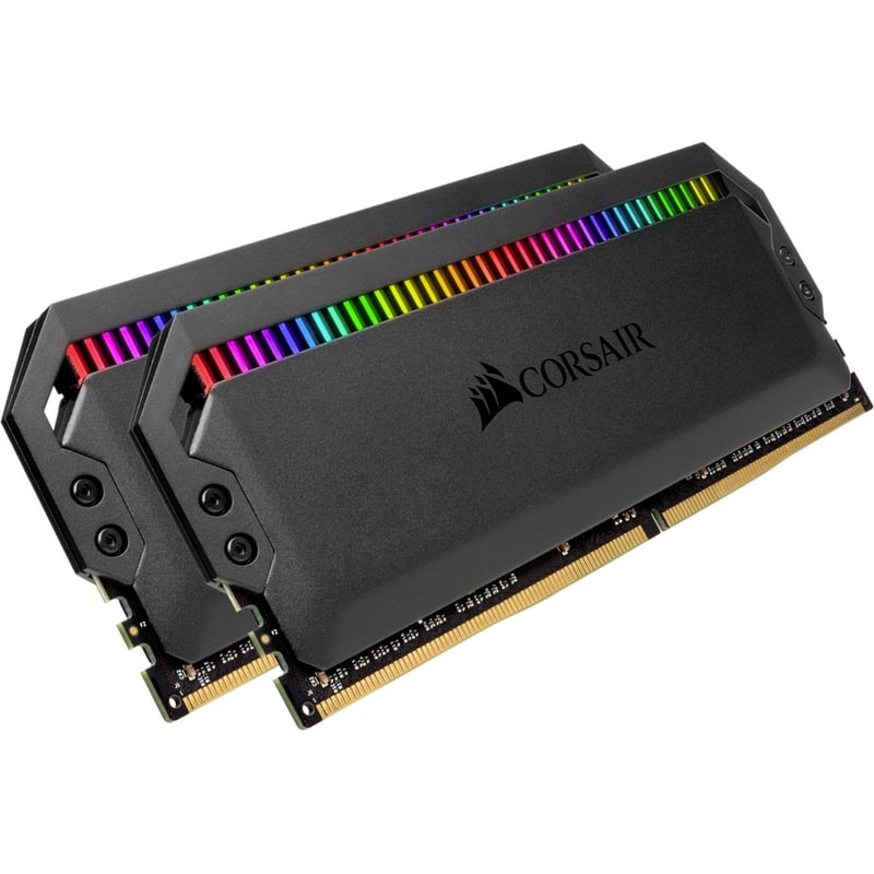 Corsair Dominator Platinum RGB 32GB (2 x 16GB) DDR4 SDRAM Memory Kit - Thumbnail 1