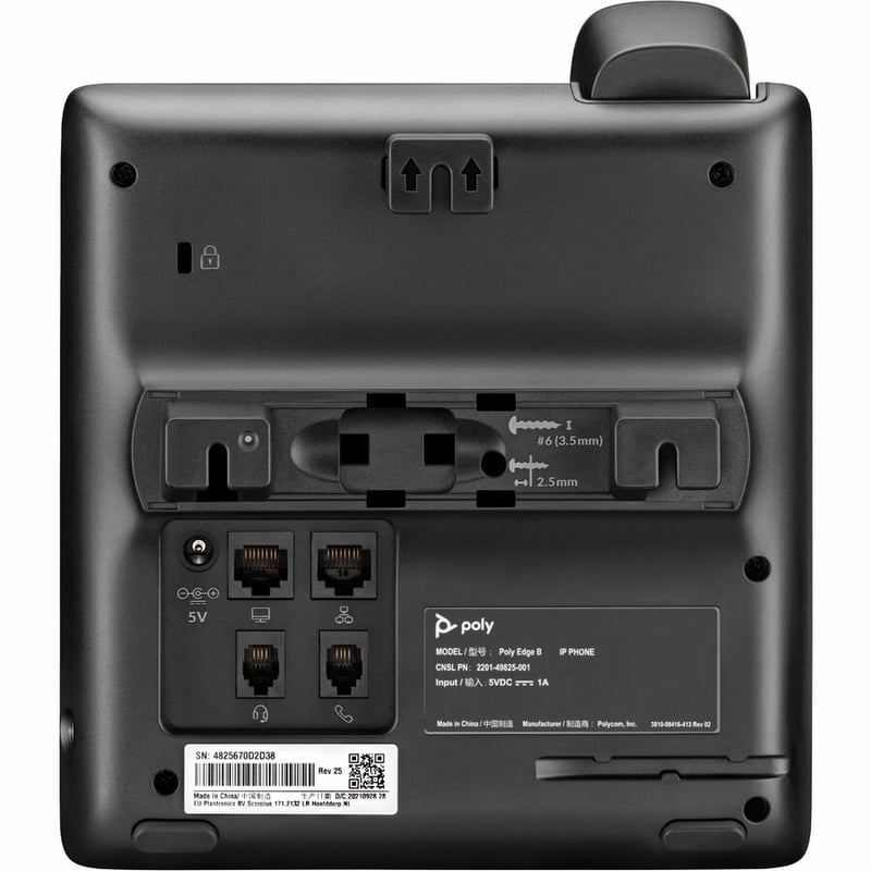 POLY EDGE B10 IP PHONES 2200-49800-001 - Thumbnail 3