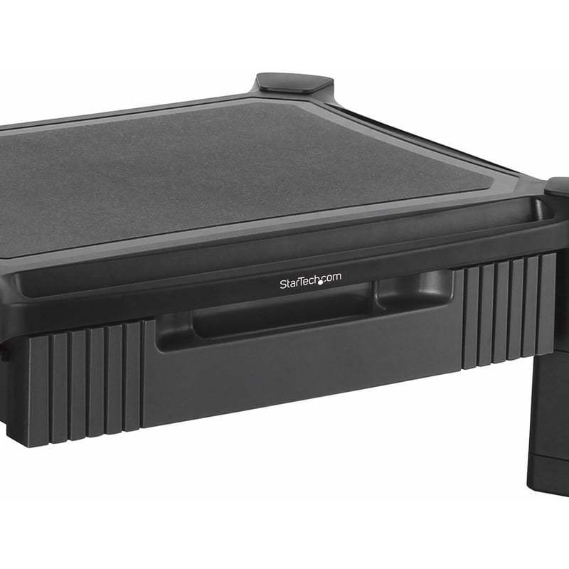 StarTech.com Adjustable Monitor Riser, Drawer, Monitors up to 32" (22lb/10kg), Adjustable Height, Monitor Stand, Computer Monitor Riser - Thumbnail 2
