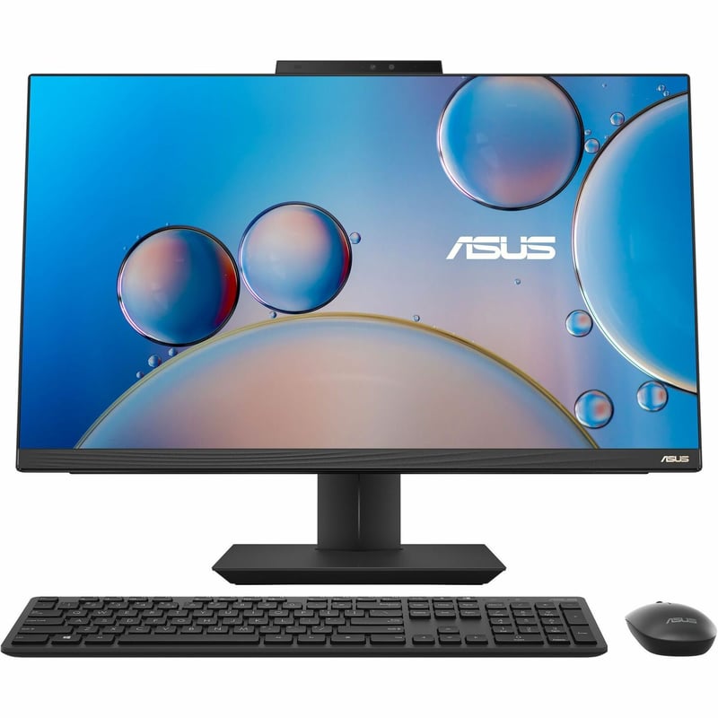 Asus A5702WVA-DB704T All-in-One Computer - Intel Core i7 13th Gen i7-1360P Dodeca-core (12 Core) 2.20 GHz - 16 GB RAM DDR4 SDRAM - 27" Full HD 1920 x 1080 Touchscreen Display - Desktop - Black - Thumbnail 1