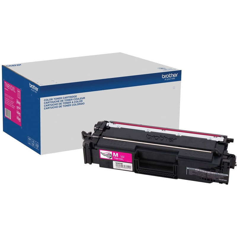 Brother TN810XLM Original High Yield Laser Toner Cartridge - Magenta - 1 Each - Thumbnail 1