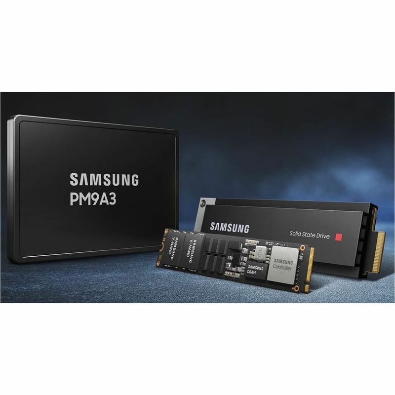 SAMSUNG PM9A3 1.92TB 2.5 PCIE GEN4 X4 NVME U.2 SSD - Thumbnail 4