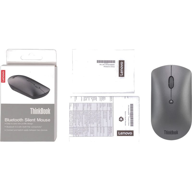 Lenovo ThinkBook Bluetooth Silent Mouse - Thumbnail 5