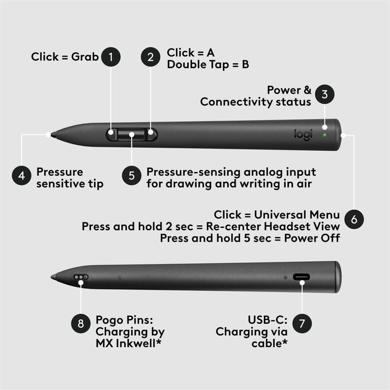 MX INK MR STYLUS FOR META QUEST - Thumbnail 5