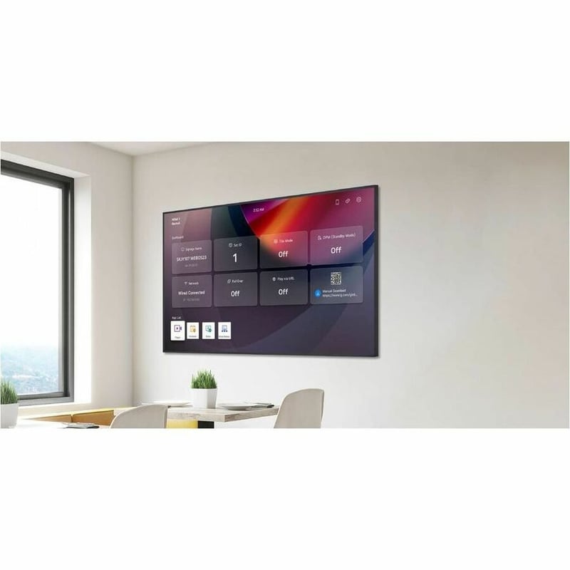 75IN LCD 3840X2160 4K 24/7 MNTR HDMI DP WEBOS8.0 500NIT LAND/PORT - Thumbnail 2