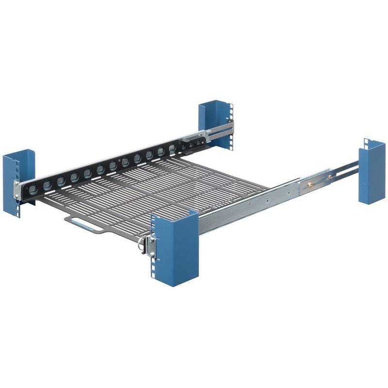 Rack Solutions 1U Dry Sliding Computer Shelf with Cable Management Arm - Thumbnail 4