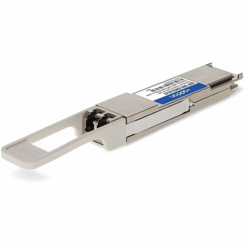 AddOn Arista Networks&reg; QSFP-100G-2DW28-AR Compatible TAA 100GBase-DWDM PAM4 QSFP28 Transceiver C-Band (SMF, 1554.94nm, 80km w/EDFA/DCM, LC, DOM)
