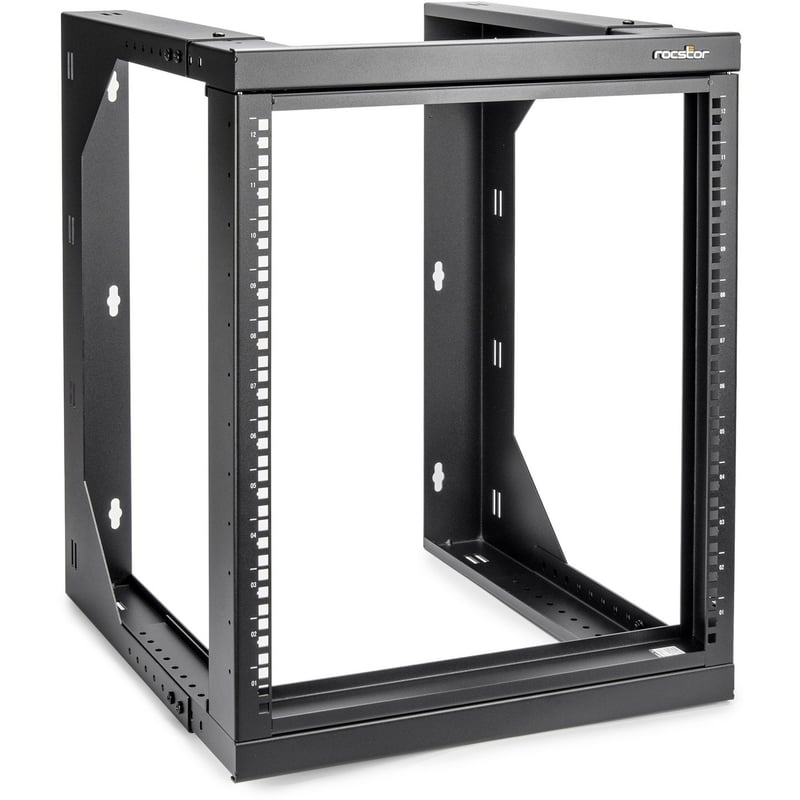 SolidRack 12U Wall Mount Rack - Thumbnail 1