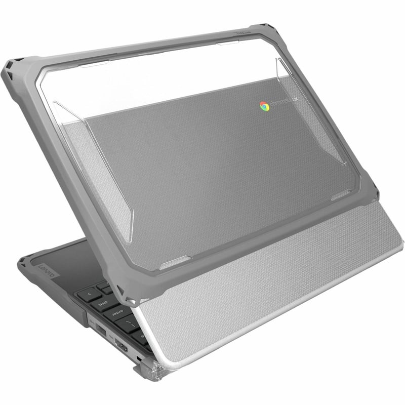 CHROMEBOOK CASE LENOVO 500E G5 CHROMEBOOK (GRAY/CLEAR) - Thumbnail 1