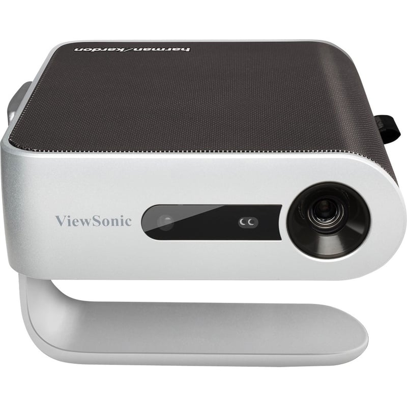 ViewSonic M1+ Portable LED Projector with Auto Keystone, Dual Harman Kardon Bluetooth Speakers and HDMI, USB C, Stream Netflix with Dongle (M1PLUS) - Thumbnail 1