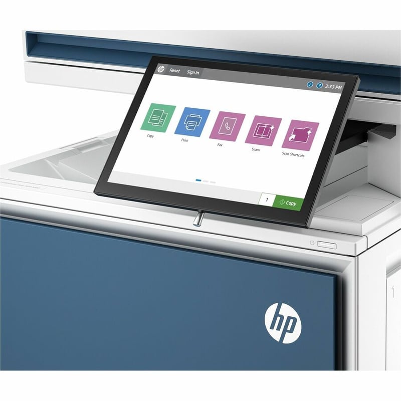 HP LaserJet Enterprise 5800zf Wired Laser Multifunction Printer - Color - Thumbnail 4