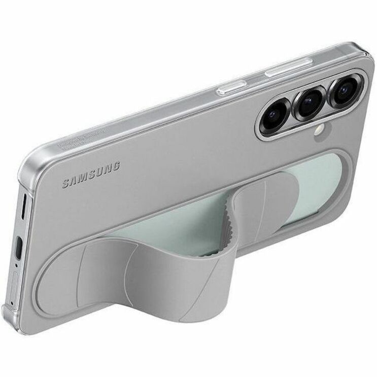Samsung Galaxy S25 Standing Grip Case, Gray - Thumbnail 5