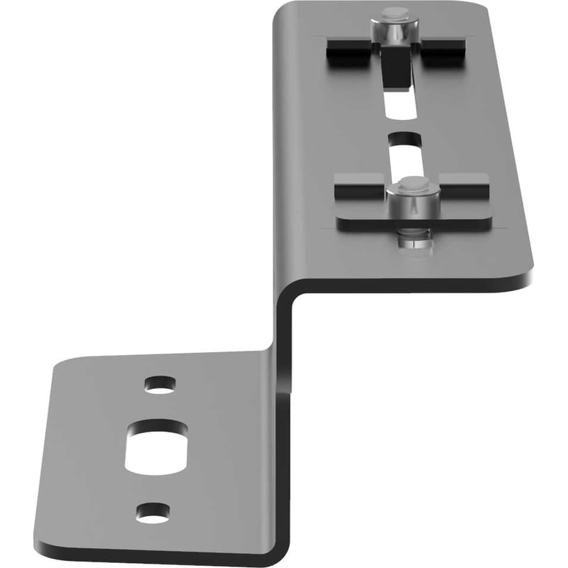 Panduit QuikLock Mounting Bracket for Cable Routing System - Black - Thumbnail 3