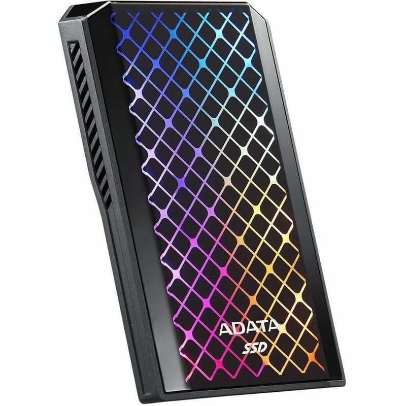Adata SE900G 512 GB Portable Solid State Drive - External - Black - Thumbnail 1