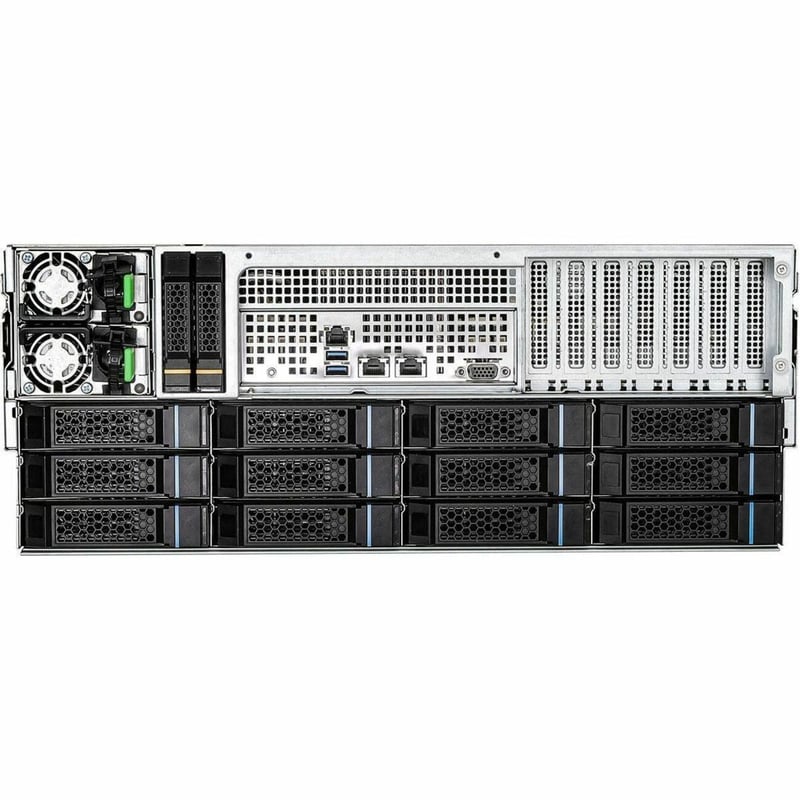 ASROCK RACK 4U36L2E-ROME2/2T 4U RACKMOUNT STORAGE SERVER BAREBONE AMD SP3 LGA409 - Thumbnail 1