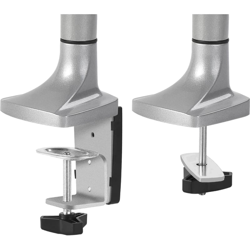 SIIG High Premium Aluminum Gas Spring Desk Mount - Dual Monitor - Thumbnail 4