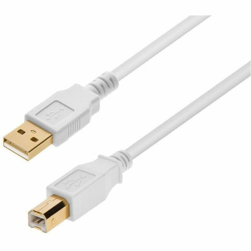 USB 2 A M TO B M 28/24AWG CABLE 3FT - Thumbnail 1