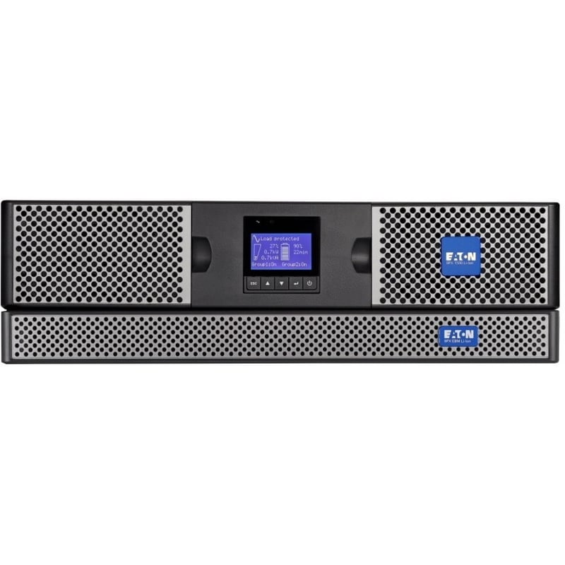 Eaton 9PX 1500VA 1350W 120V Online Double-Conversion UPS - 5-15P, 8x 5-15R Outlets, Lithium-ion Battery, Cybersecure Network Card Option, 2U Rack/Tower - Thumbnail 3
