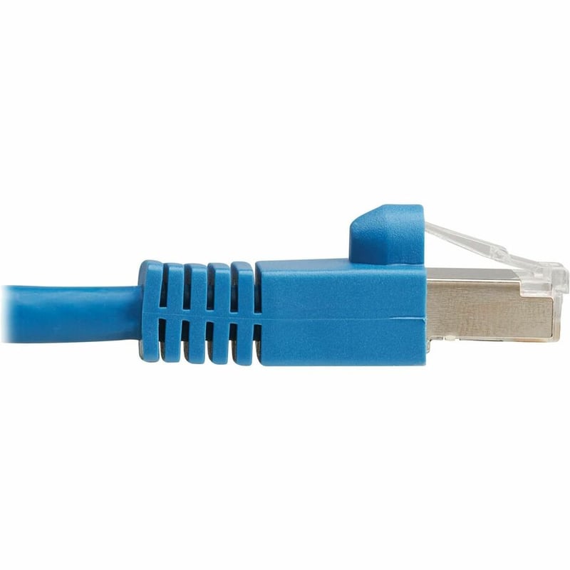 Eaton Tripp Lite Series Cat8 40G Snagless SSTP Ethernet Cable (RJ45 M/M), PoE, LSZH, Blue, 0.5 m (1.6 ft.) - Thumbnail 4