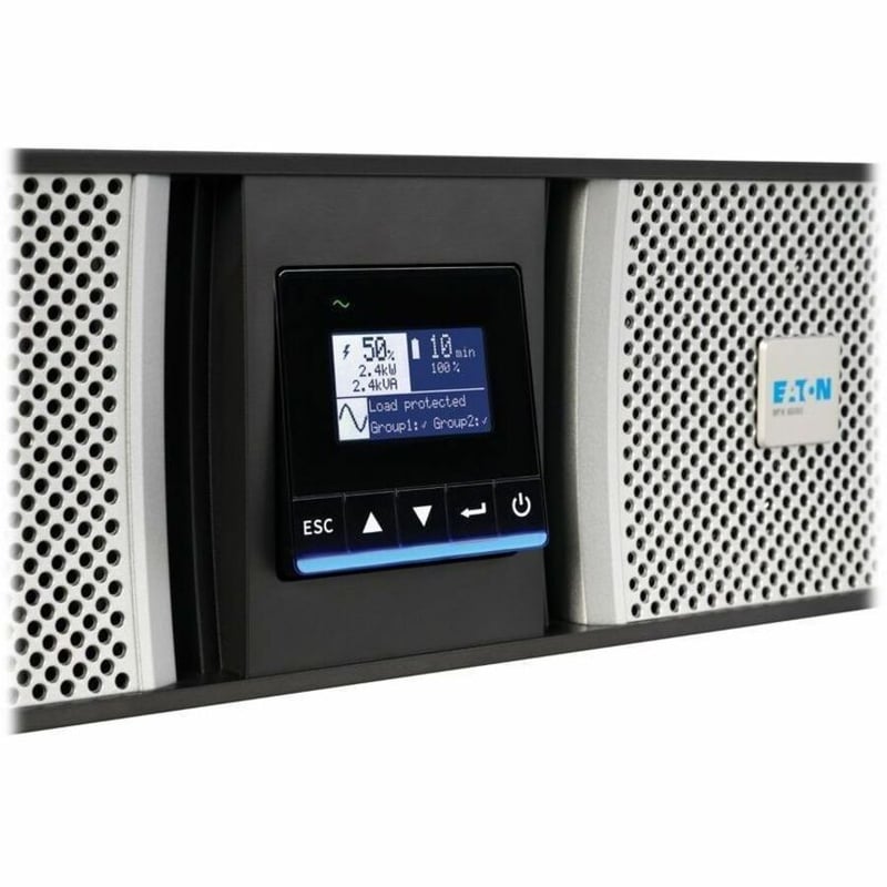 9PX 5KVA/KW 208/120V ONLINE UPS L6-30P OR HW 18X 5-20R 2X L6-20R 6U - Thumbnail 2