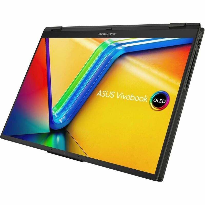 Asus Vivobook S 16 Flip OLED TN3604 TN3604YA-DS51T 16" Touchscreen Convertible 2 in 1 Notebook - WUXGA - 60 Hz - AMD Ryzen 5 7530U - 8 GB - 512 GB SSD - Midnight Black - Thumbnail 3