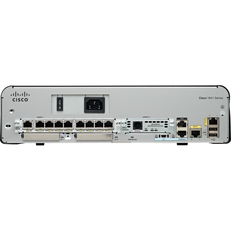 Cisco 1941 Integrated Services Router - Thumbnail 3