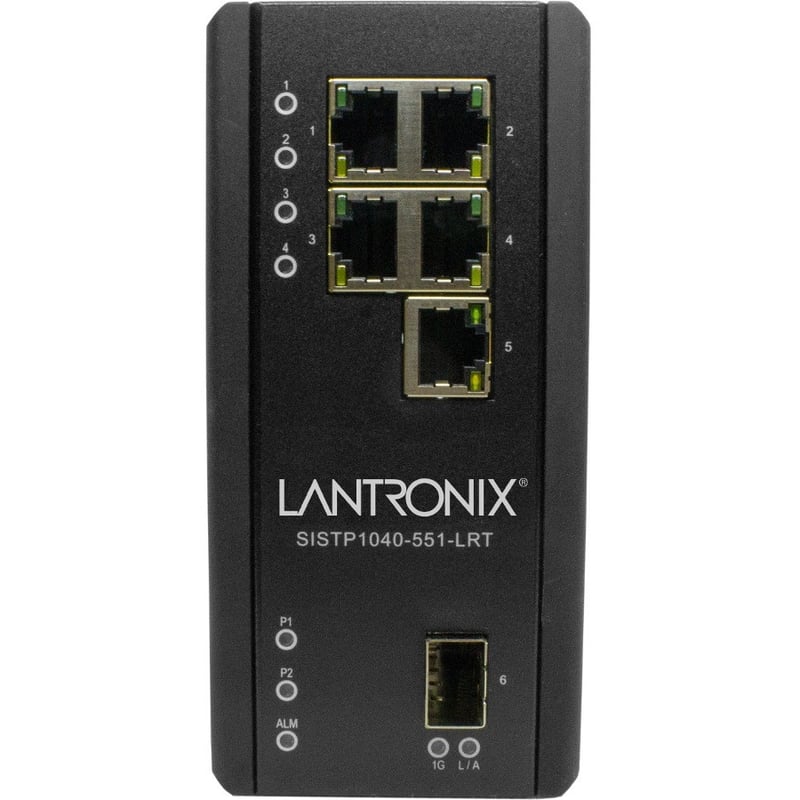 HARDENED UNMANAGED SWITCH, 4-PORT GE POE++, (1) 10/100/1000BAST-T, 1 100/1000 SF - Thumbnail 1