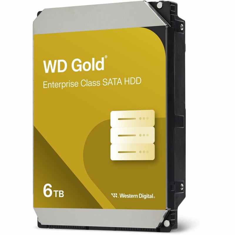 WD Gold WD6004FRYZ 6 TB Hard Drive - 3.5" Internal - SATA (SATA/600) - Thumbnail 2