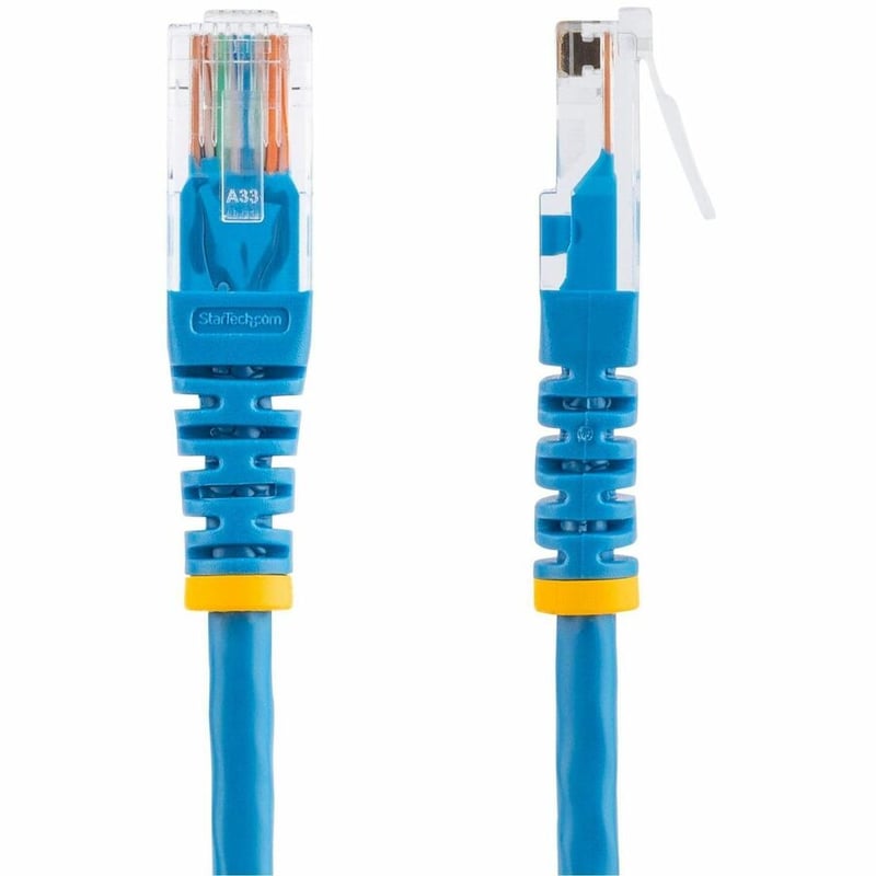 StarTech.com 20 ft Blue Molded Cat5e UTP Patch Cable - Thumbnail 2