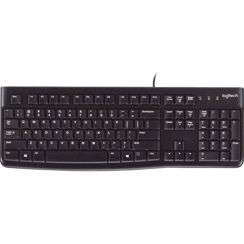 Logitech K120 Plug-and-Play USB Keyboard - Thumbnail 5