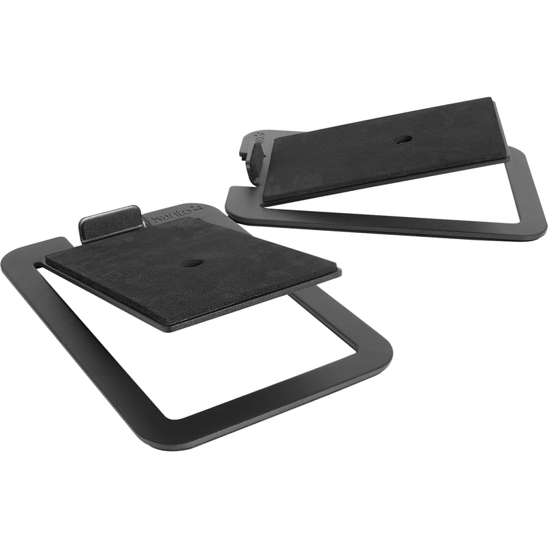 Kanto S4 Desktop Speaker Stands for Midsize Speakers, Black - Thumbnail 1