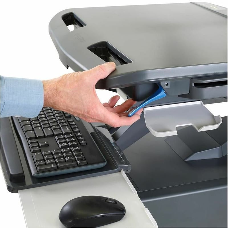STYLEVIEW CART LCD PIVOT LIFE POWERED UK DARK GREY - Thumbnail 4
