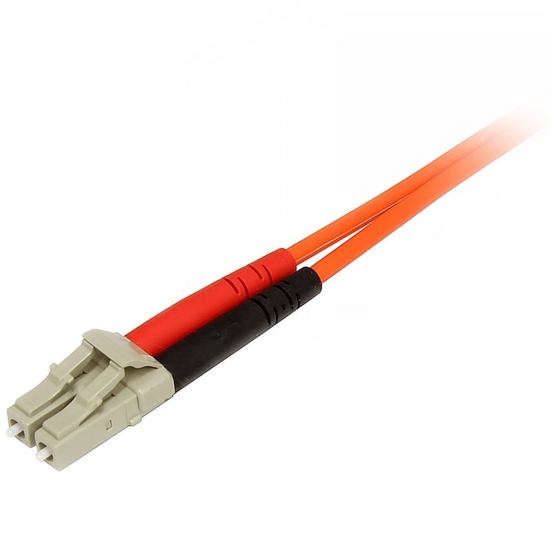 StarTech.com 1m Fiber Optic Cable - Multimode Duplex 50/125 - LSZH - LC/SC - OM2 - LC to SC Fiber Patch Cable - Thumbnail 2