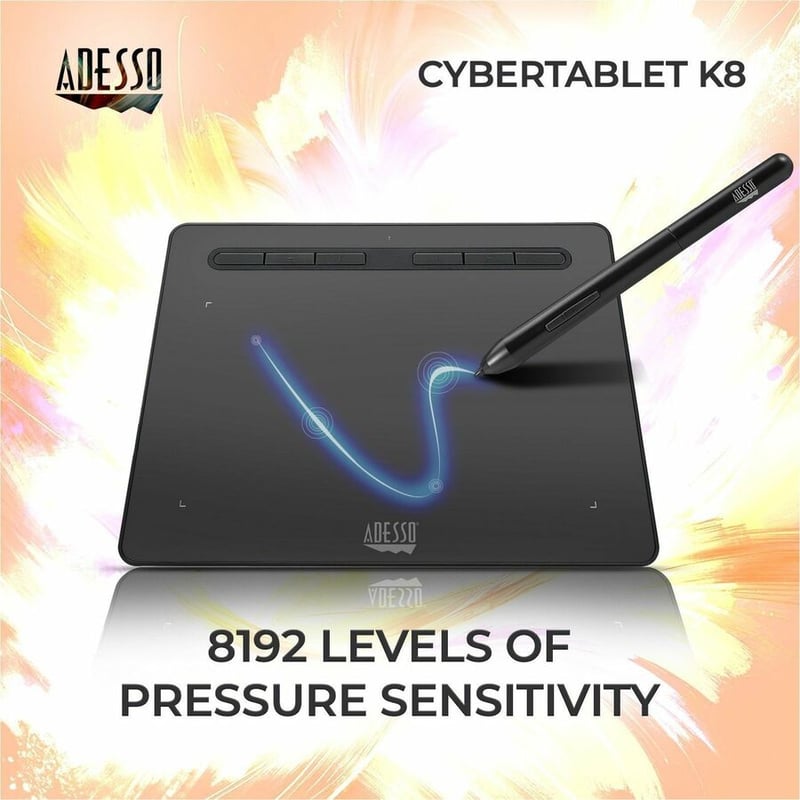 Adesso 8" x 5" Graphic Tablet - Thumbnail 4