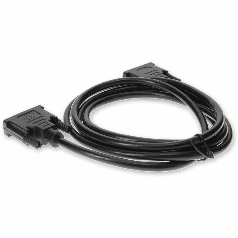 6ft DVI-D Single Link (18+1 pin) Male to DVI-D Single Link (18+1 pin) Male Black Cable For Resolution Up to 1920x1200 (WUXGA) - Thumbnail 3