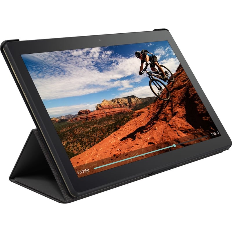 Lenovo Carrying Case (Folio) Lenovo Tab M10 Tablet - Black - Thumbnail 4