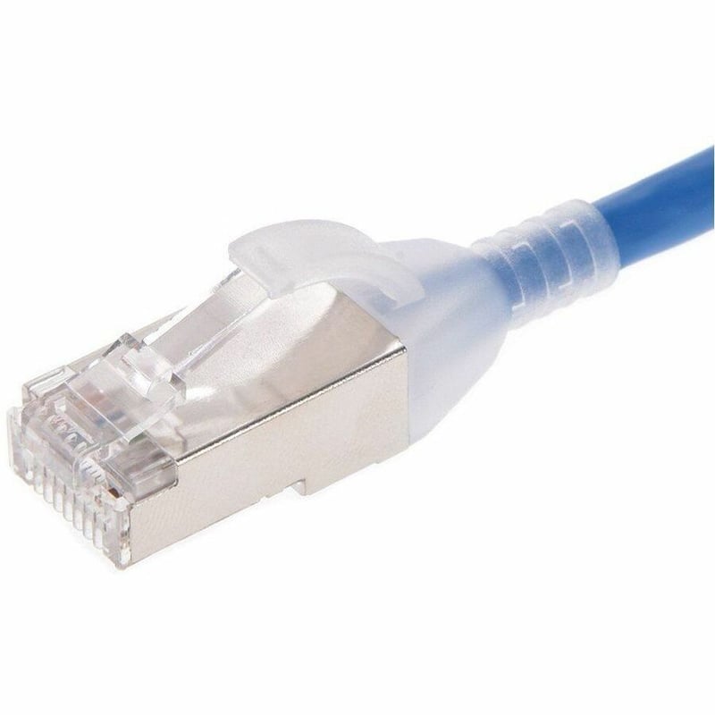 MONOPRICE SLIMRUN CAT6A ETHERNET PATCH CABLE - SNAGLESS_ DOUBLE SHIELDED_ COMPON - Thumbnail 3