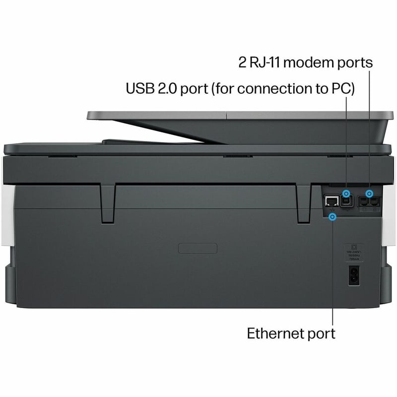 HP Officejet Pro 8135e Inkjet Multifunction Printer - Thumbnail 2