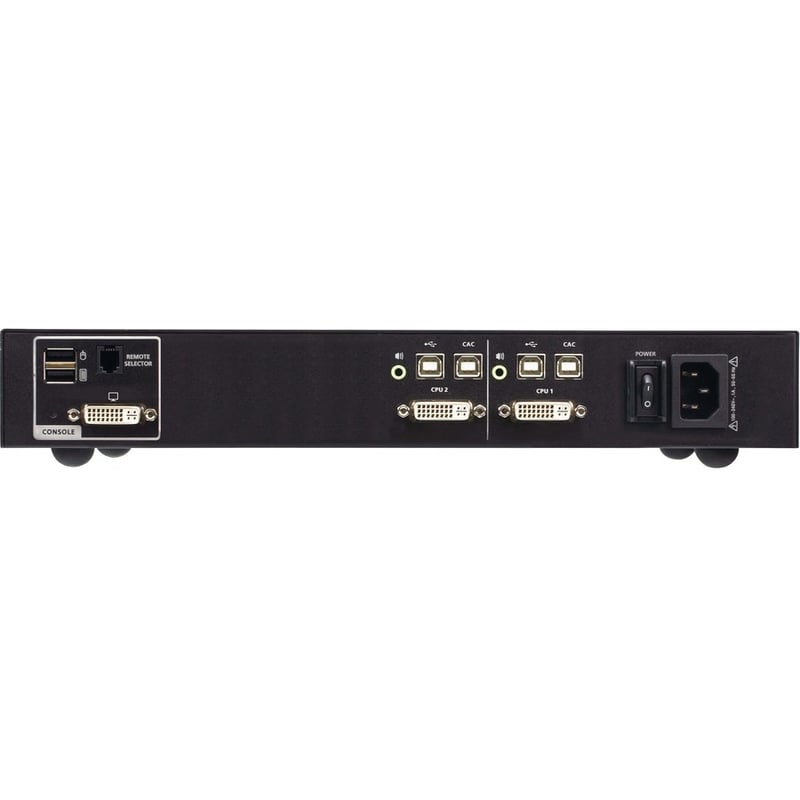 ATEN 2-Port USB DVI Secure KVM Switch with CAC (PSD PP v4.0 Compliant) - Thumbnail 2